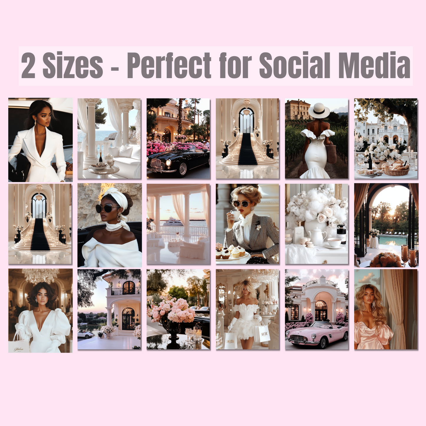 Elite Elegance Social Media Image Collection
