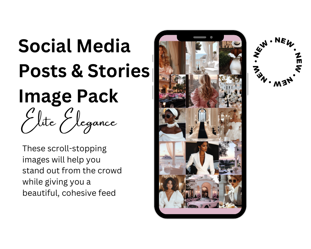Elite Elegance Social Media Image Collection