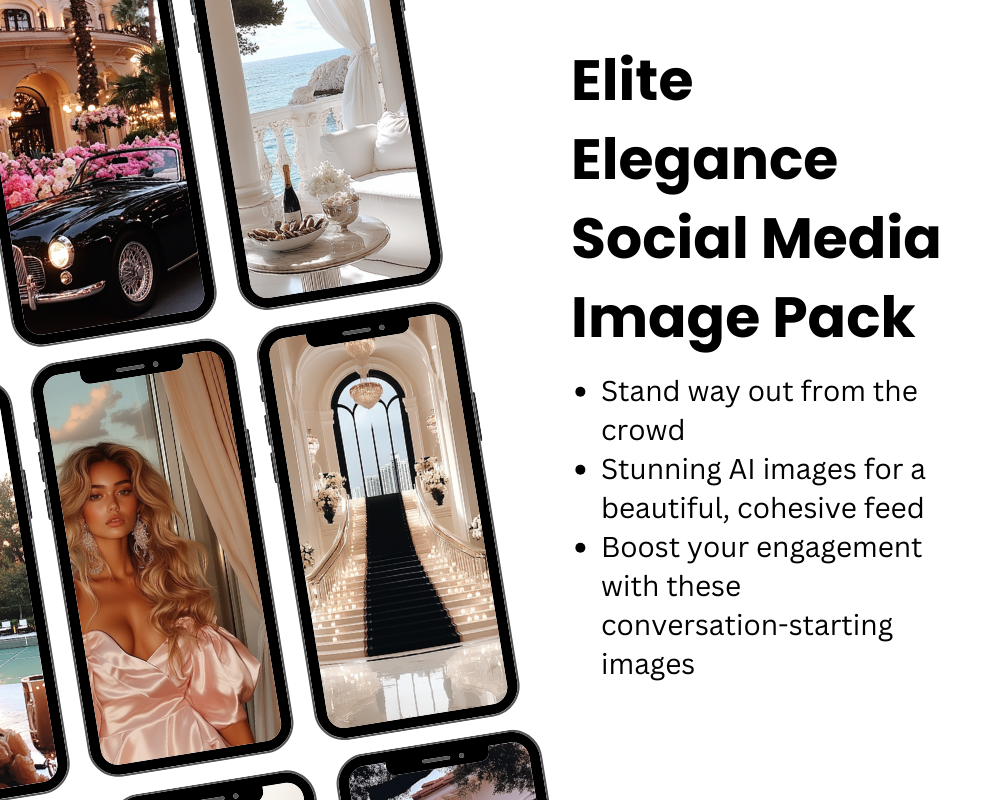 Elite Elegance Social Media Image Collection