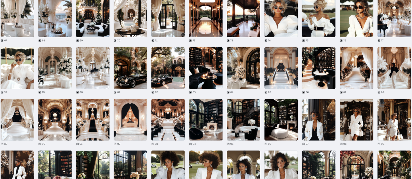 Elite Elegance Social Media Image Collection