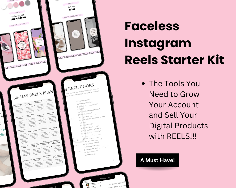 Faceless Instagram Reels Starter Kit