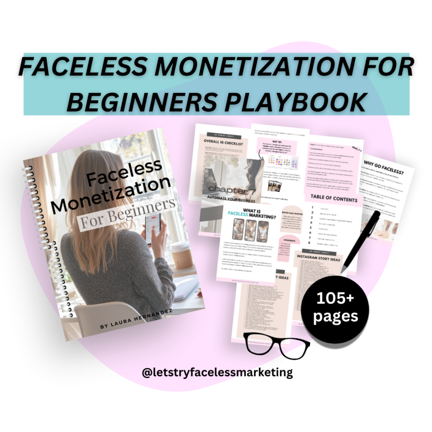 Faceless Monetization for Beginners Playbook w/PLR