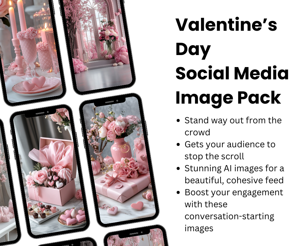 Valentine's Day Social Media Image Collection