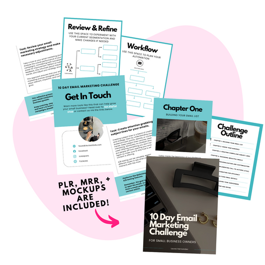 10-Day Email Marketing Challenge with Photos