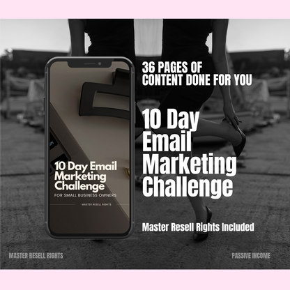 10-Day Email Marketing Challenge with Photos