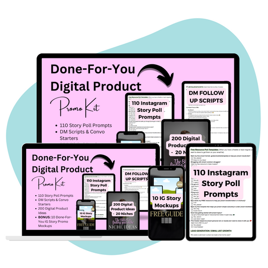 Done-For-You Digital Product Promo Kit