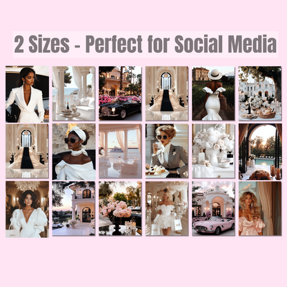 Elite Elegance Social Media Image Collection