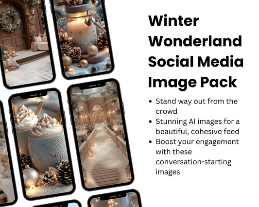 Winter Wonderland Posts & Stories Image Pack